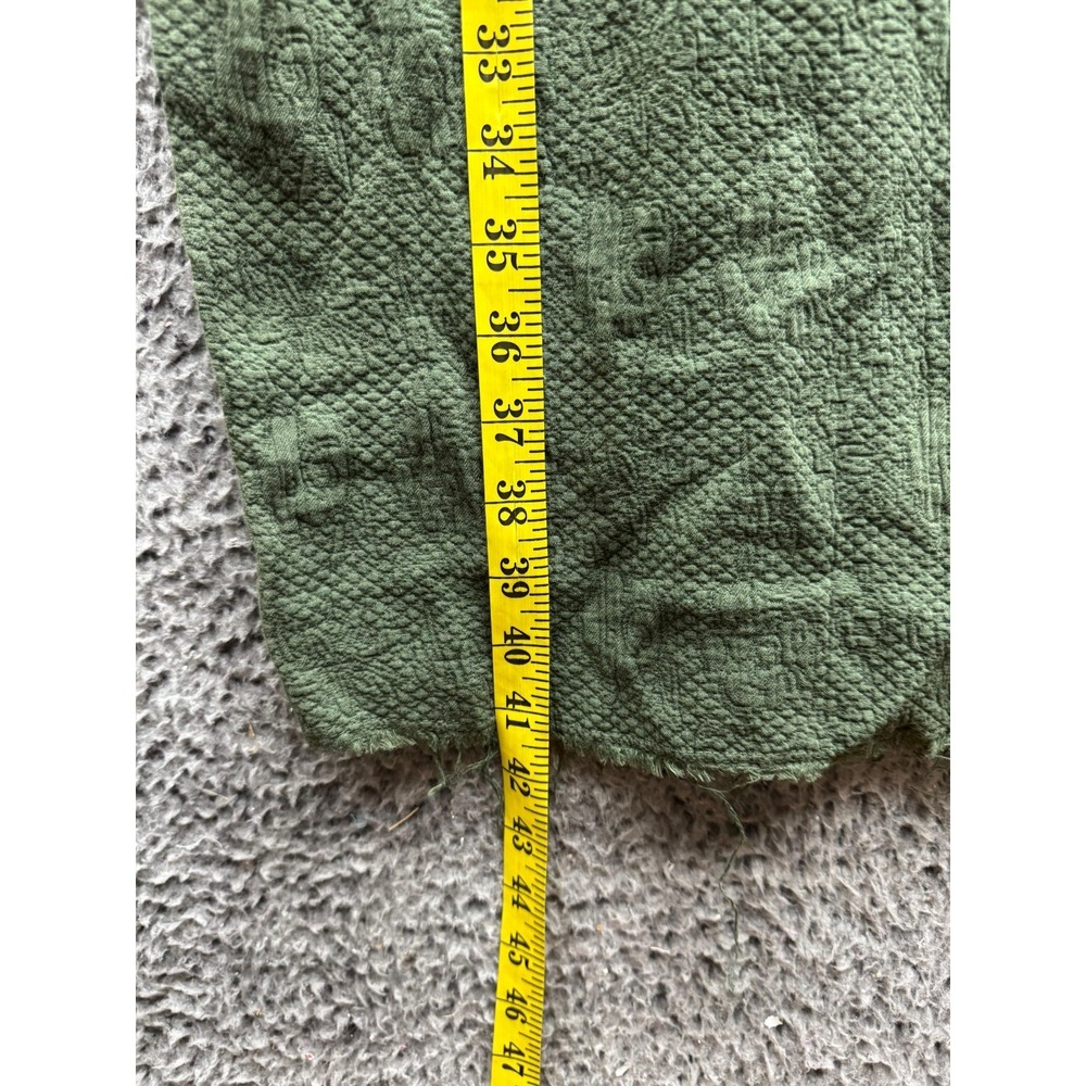 Black‎ Crane Floral Quilted Short Sleeve T-Shirt Dress Green Womens Size S - Picture 13 of 16